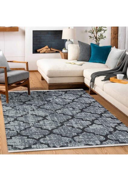 Gri Geometrik Modern Etnik Desenli Halı | Makinada Yıkanabilir | Hav Toz Vermez | Leke Tutmayaz | Kaymaz Taban | Dijital Makine Baskı | Salon Yolluk Mutfak Halısı fiyatları