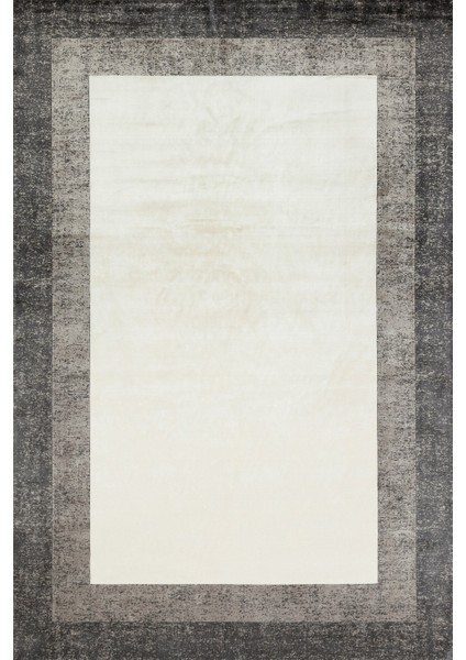 Krem Geometrik Modern Etnik Desenli Halı | Makinada Yıkanabilir | Hav Toz Vermez | Leke Tutmayaz | Kaymaz Taban | Dijital Makine Baskı | Salon Yolluk Mutfak Halısı