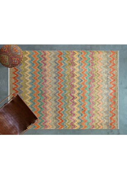 Vizon Geometrik Modern Etnik Desenli Halı | Makinada Yıkanabilir | Hav Toz Vermez | Leke Tutmayaz | Kaymaz Taban | Dijital Makine Baskı | Salon Yolluk Mutfak Halısı modelleri