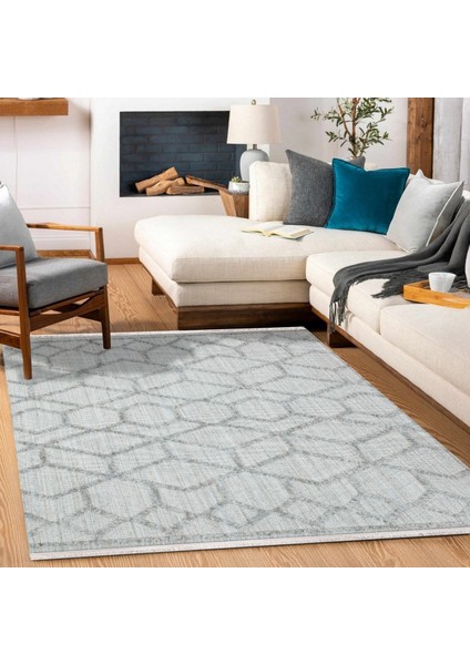 Gri Geometrik Modern Etnik Desenli Halı | Makinada Yıkanabilir | Hav Toz Vermez | Leke Tutmayaz | Kaymaz Taban | Dijital Makine Baskı | Salon Yolluk Mutfak Halısı modelleri