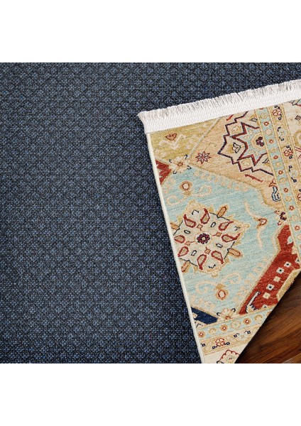Krem Bordürlü Modern Etnik Desenli Halı | Makinada Yıkanabilir | Hav Toz Vermez | Leke Tutmayaz | Kaymaz Taban | Dijital Makine Baskı | Salon Yolluk Mutfak Halısı fırsatları