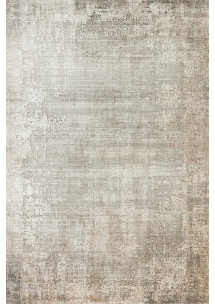 Krem Soyut Modern Etnik Desenli Halı | Makinada Yıkanabilir | Hav Toz Vermez | Leke Tutmayaz | Kaymaz Taban | Dijital Makine Baskı | Salon Yolluk Mutfak Halısı