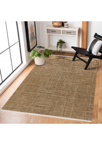 Bej Modern Modern Etnik Desenli Halı | Makinada Yıkanabilir | Hav Toz Vermez | Leke Tutmayaz | Kaymaz Taban | Dijital Makine Baskı | Salon Yolluk Mutfak Halısı modelleri