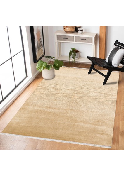 Bej Düz Modern Etnik Desenli Halı | Makinada Yıkanabilir | Hav Toz Vermez | Leke Tutmayaz | Kaymaz Taban | Dijital Makine Baskı | Salon Yolluk Mutfak Halısı fırsatları