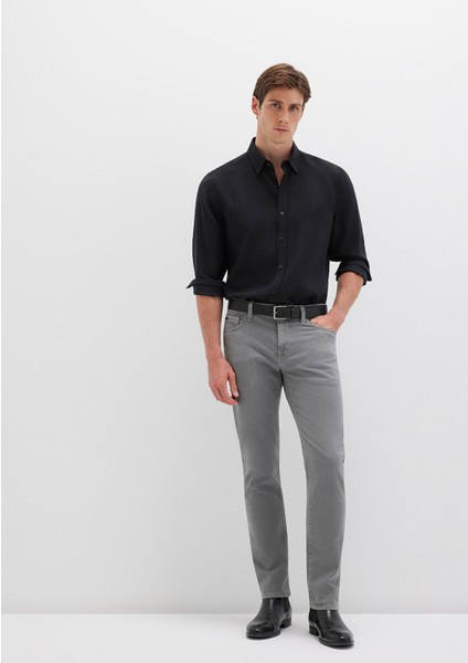 Marcus Mavi Black Koyu Gri Gabardin Pantolon 0035182453