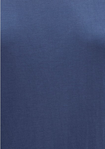 Lacivert TENCEL TM Modal Basic Tişört 1611897-70487
