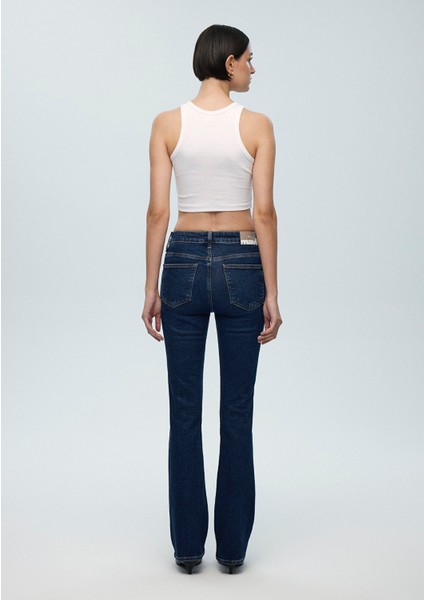 Maria Real Blue Derin Lacivert Jean Pantolon 101225-85284