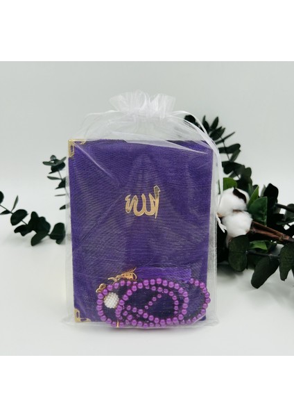 10 Adet Hediyelik Tül Keseli Kadife Yasin Cüzü ve Inci Tesbih Seti ( Mevlit-Hac-Umre) fiyatları