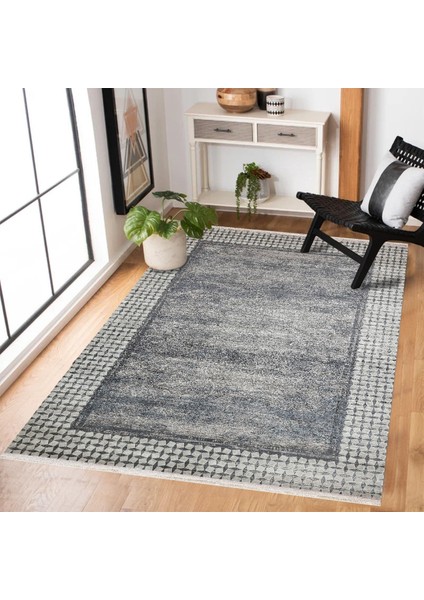 Gri Çerçeveli Modern Etnik Desenli Halı | Makinada Yıkanabilir | Hav Toz Vermez | Leke Tutmayaz | Kaymaz Taban | Dijital Makine Baskı | Salon Yolluk Mutfak Halısı fiyatları