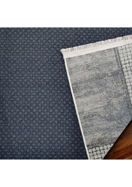 Gri Çerçeveli Modern Etnik Desenli Halı | Makinada Yıkanabilir | Hav Toz Vermez | Leke Tutmayaz | Kaymaz Taban | Dijital Makine Baskı | Salon Yolluk Mutfak Halısı fırsatları