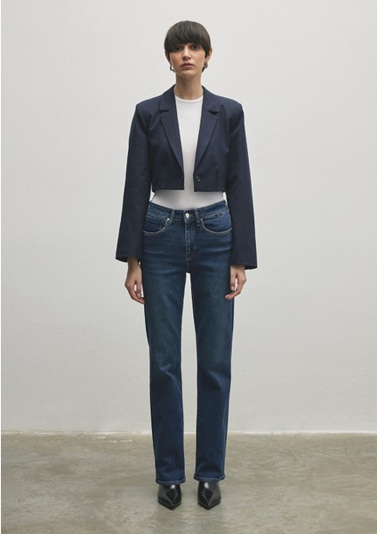 Bliss Mavi Premium Koyu Mavi Jean Pantolon 101437-85292