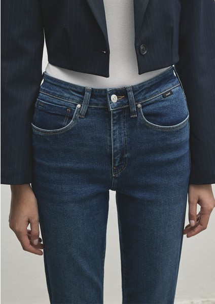 Bliss Mavi Premium Koyu Mavi Jean Pantolon 101437-85292