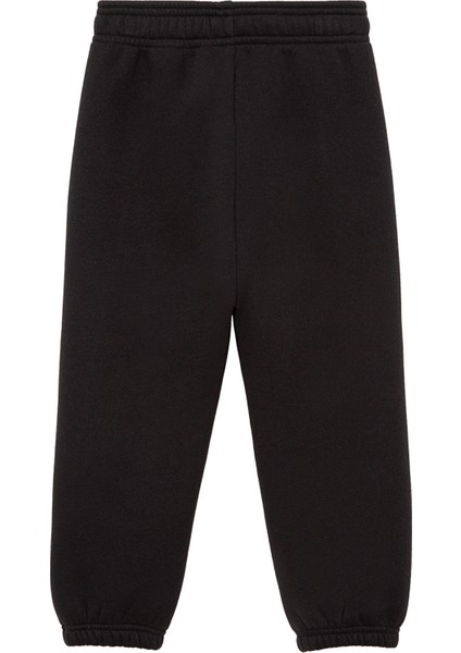 Mavi Logo Baskılı Siyah Eşofman Altı 6010000-900