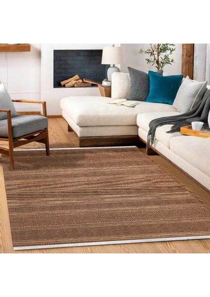 Turuncu Etnik Modern Etnik Desenli Halı | Makinada Yıkanabilir | Hav Toz Vermez | Leke Tutmayaz | Kaymaz Taban | Dijital Makine Baskı | Salon Yolluk Mutfak Halısı modelleri