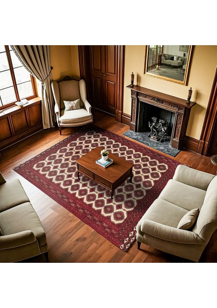 Bordo Bordürlü Modern Etnik Desenli Halı | Makinada Yıkanabilir | Hav Toz Vermez | Leke Tutmayaz | Kaymaz Taban | Dijital Makine Baskı | Salon Yolluk Mutfak Halısı fiyatları