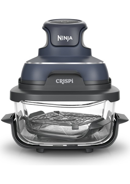 4-In-1 Taşınabilir Cam Hazneli Pişirme Sistemi, Mavi, Gri fiyatları