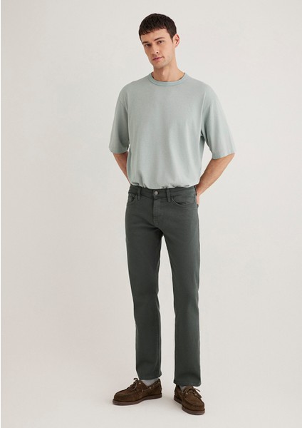 Hunter Yosun Yeşili Comfort Gabardin Pantolon 0020285644