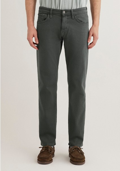 Hunter Yosun Yeşili Comfort Gabardin Pantolon 0020285644