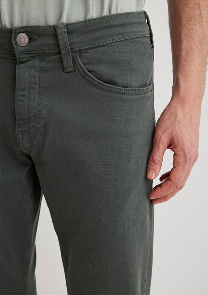 Hunter Yosun Yeşili Comfort Gabardin Pantolon 0020285644