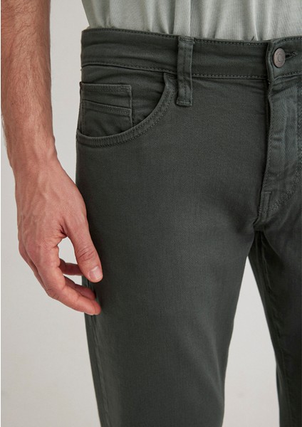 Hunter Yosun Yeşili Comfort Gabardin Pantolon 0020285644