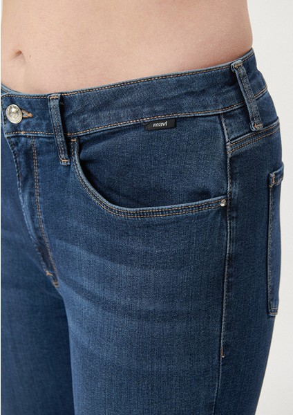 Marli Casual Koyu Mavi Jean Pantolon 101339-35246