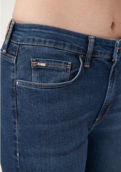 Marli Casual Koyu Mavi Jean Pantolon 101339-35246