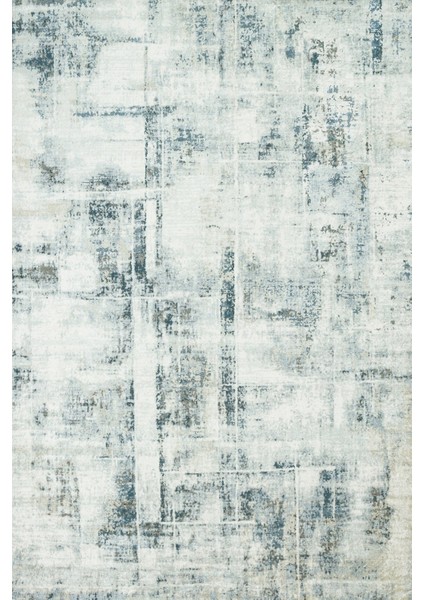 Gri Soyut Modern Etnik Desenli Halı | Makinada Yıkanabilir | Hav Toz Vermez | Leke Tutmayaz | Kaymaz Taban | Dijital Makine Baskı | Salon Yolluk Mutfak Halısı