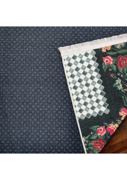 Kırmızı Karabağ Modern Etnik Desenli Halı | Makinada Yıkanabilir | Hav Toz Vermez | Leke Tutmayaz | Kaymaz Taban | Dijital Makine Baskı | Salon Yolluk Mutfak Halısı fırsatları