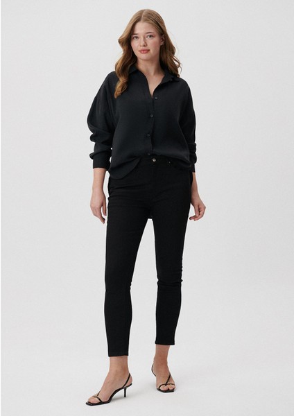 Marli Casual Siyah Jean Pantolon 101339-85945