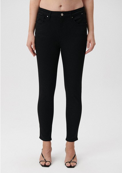 Marli Casual Siyah Jean Pantolon 101339-85945
