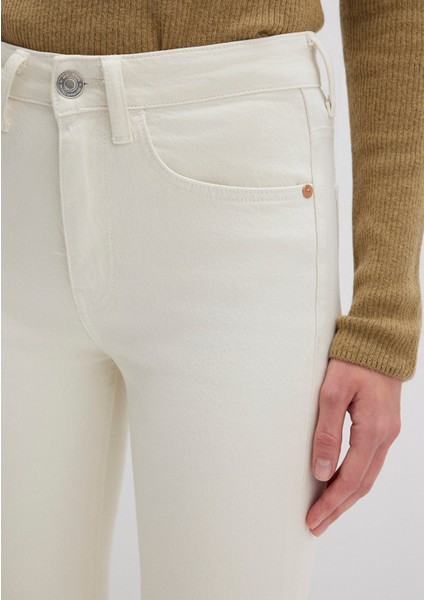 Maria Real Blue Beyaz Jean Pantolon 101225-84394