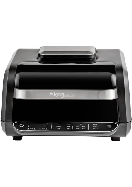 Siyah 6.6l Ev Tipi Çok Fonksiyonlu Airfryer ve Izgara Fritöz modelleri