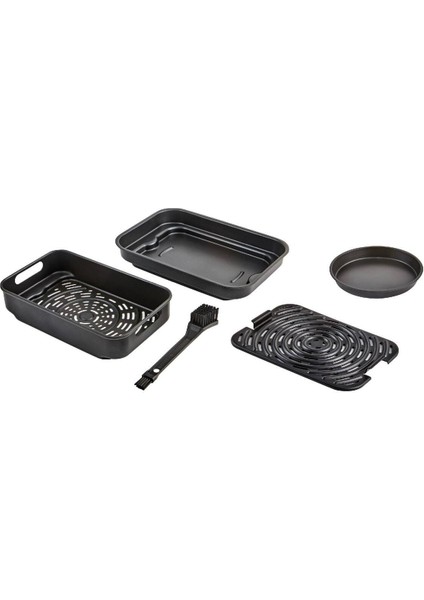 Siyah 6.6l Ev Tipi Çok Fonksiyonlu Airfryer ve Izgara Fritöz fırsatları