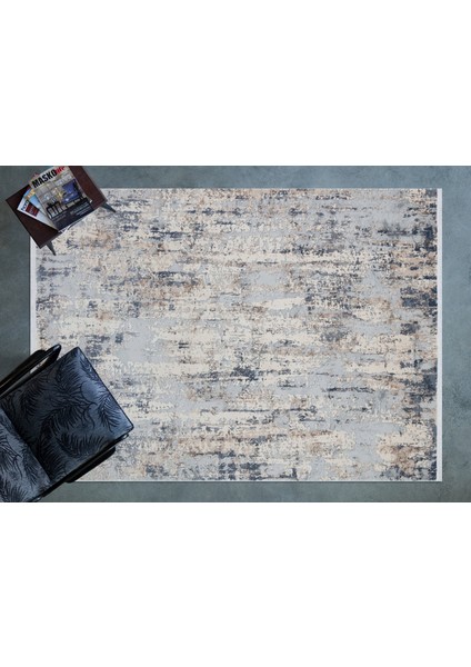 Mavi Soyut Modern Etnik Desenli Halı | Makinada Yıkanabilir | Hav Toz Vermez | Leke Tutmayaz | Kaymaz Taban | Dijital Makine Baskı | Salon Yolluk Mutfak Halısı fiyatları