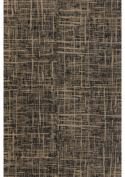 Siyah Modern Modern Etnik Desenli Halı | Makinada Yıkanabilir | Hav Toz Vermez | Leke Tutmayaz | Kaymaz Taban | Dijital Makine Baskı | Salon Yolluk Mutfak Halısı