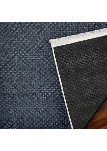 Siyah Geometrik Modern Etnik Desenli Halı | Makinada Yıkanabilir | Hav Toz Vermez | Leke Tutmayaz | Kaymaz Taban | Dijital Makine Baskı | Salon Yolluk Mutfak Halısı fırsatları