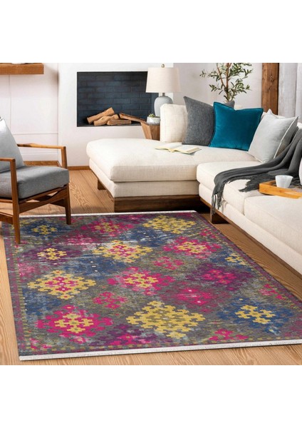 Gri Geometrik Modern Etnik Desenli Halı | Makinada Yıkanabilir | Hav Toz Vermez | Leke Tutmayaz | Kaymaz Taban | Dijital Makine Baskı | Salon Yolluk Mutfak Halısı fiyatları