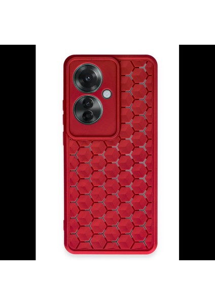 Oppo Reno 11F Kılıf Petek Silikon Kapak