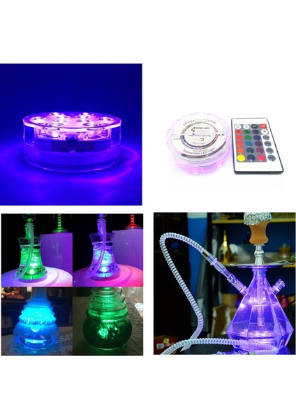 Nargile Işığı Renk Değiştiren Kumandalı LED Lamba