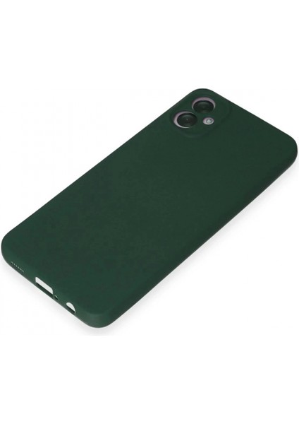 Samsung Galaxy A05 Kılıf First Silikon - Koyu Yeşil fırsatları