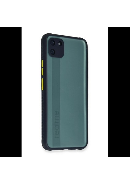 Realme C11 Kılıf Miami Şeffaf Silikon