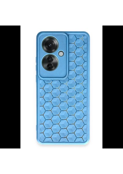 Oppo Reno 11F Kılıf Petek Silikon Kapak