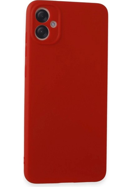 Samsung Galaxy A05 Kılıf First Silikon - Kırmızı