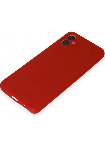 Samsung Galaxy A05 Kılıf First Silikon - Kırmızı fırsatları