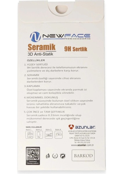 Xiaomi Redmi 13 4g 3D Antistatik Mat Seramik Nano Ekran Koruyucu