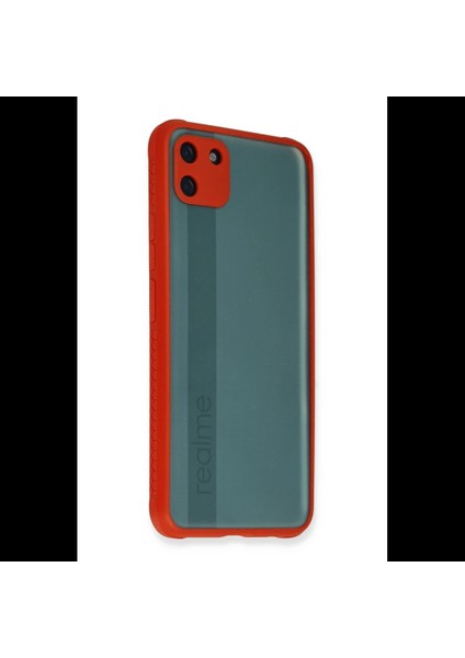 Realme C11 Kılıf Miami Şeffaf Silikon