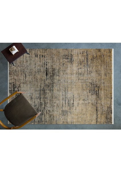 Sarı Soyut Modern Etnik Desenli Halı | Makinada Yıkanabilir | Hav Toz Vermez | Leke Tutmayaz | Kaymaz Taban | Dijital Makine Baskı | Salon Yolluk Mutfak Halısı fiyatları