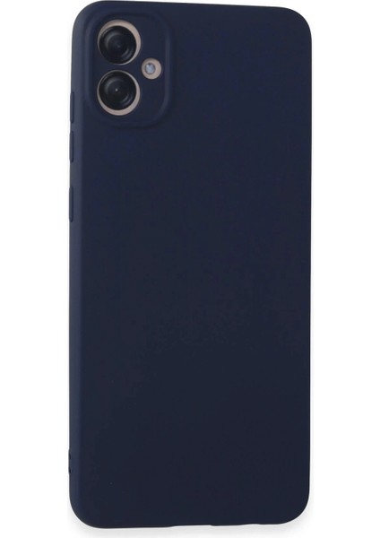 Samsung Galaxy A05 Kılıf First Silikon - Lacivert