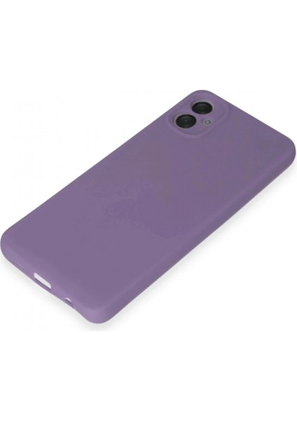 Samsung Galaxy A05 Kılıf First Silikon - Lila fırsatları