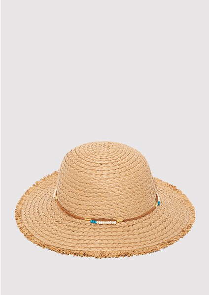 Kahverengi Hasır Şapka 1912320-70185